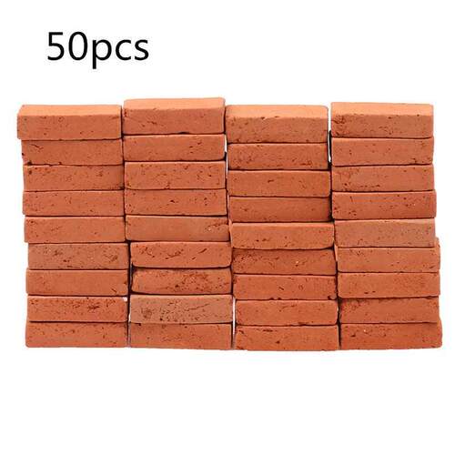 50PCS Sand Table Simulation Brick DIY Building Scenery Porta