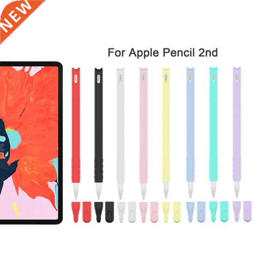 1 Set Sleeve Pencil Grip Holder Silicone Case For Apple Pen
