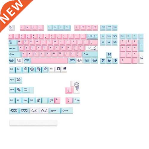 137-Key Acid House e Sub Keycap Thick PBT Keyset Cherry Pr