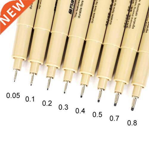 1-Piece Pigt Liner Pigma Micron Ink Marker Pen 0.05 0.1 0.2