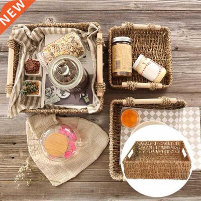 Cosmetics Basket Sturdy Eco-friendly Food Basket Portable Ha