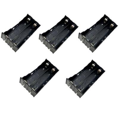 5PCS DIY Storage Box Hol Case For 2 X 18650 .7V Recharge
