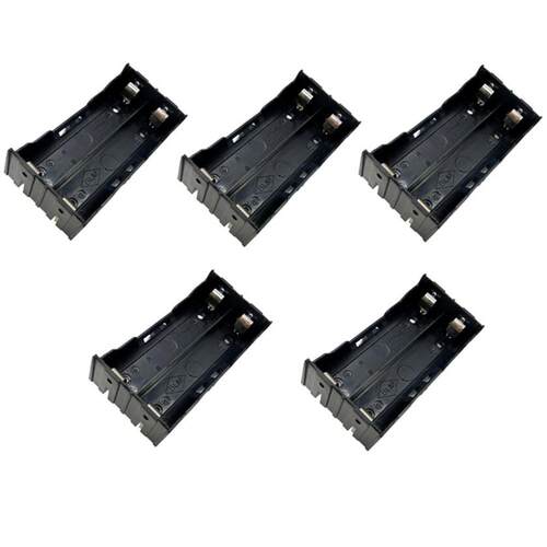 5PCS DIY Storage Box Hol Case For 2 X 18650 .7V Recharge
