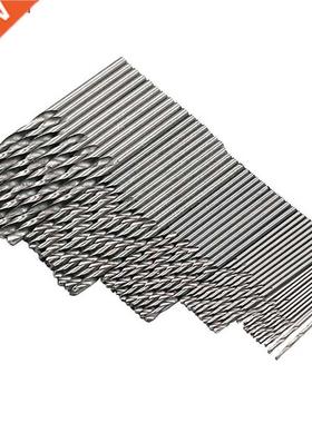 50 pcs forets pour métal bois travail HSS acier tige