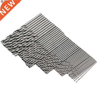 50 pcs forets pour métal bois travail HSS acier tige