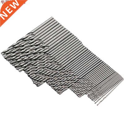 50 pcs forets pour métal bois travail HSS acier tige