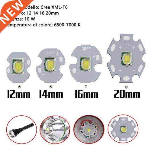 1 PCS CREE XML XM-L T6 LED 10W WHITE High Power LED Emitter