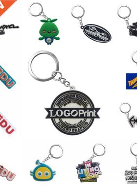 Personalized Customization PVC Key chains Your Own Design L