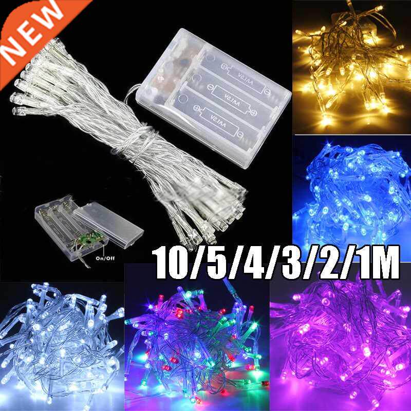 10/5/4/3/2/1M Led String Lights Garland Christmas e Fairy Li