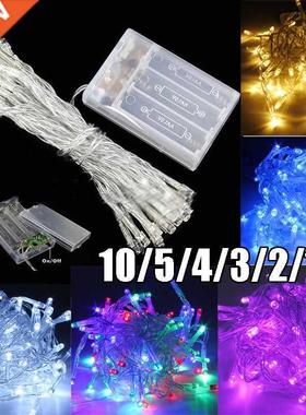 10/5/4/3/2/1M Led String Lights Garland Christmas e Fairy Li