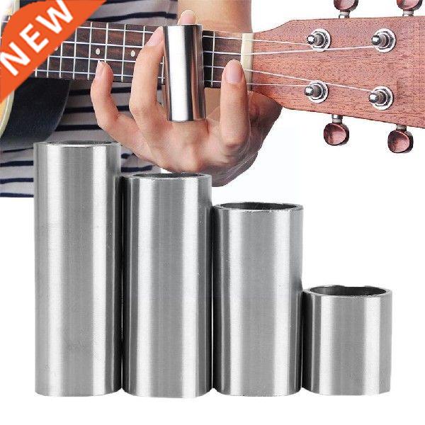 Metal Guitar Slide Silver Color Steel Smooth Pitch Slide