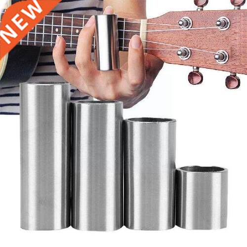 Metal Guitar Slide Silver Color Steel Smooth Pitch Slide
