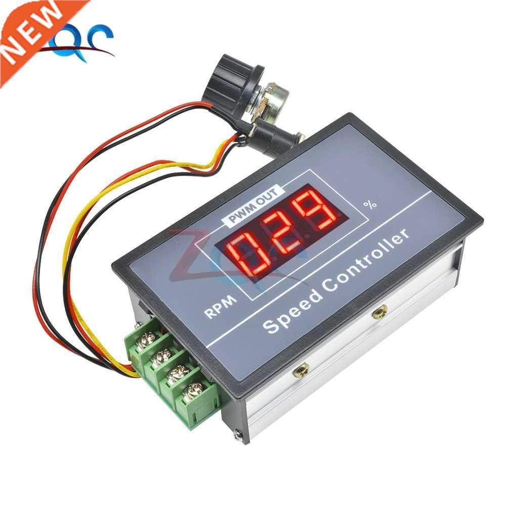 0A DC 6V 12V 24V 48V PWM Motor Speed Controller LED Digita