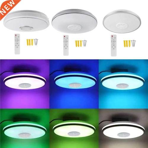 Smart LED Ceiling Light Bluetooth Music Speaker RGB with
