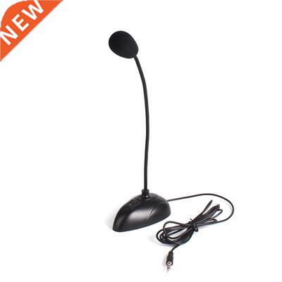 3.5mm Plug Flexible Stand Mini Studio Speech Microphone Goos