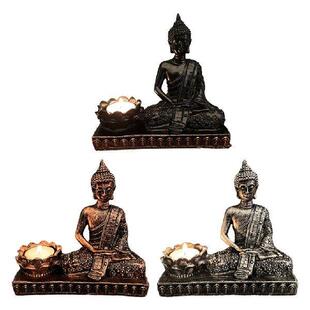 Antique Style Meditating Buddha Statues Home Ornament