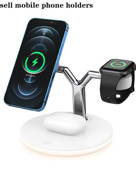 3 In 1 Magnetic Wireless Charger 15W Fast Charging Station F