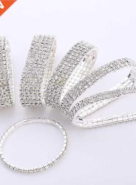 Hot Sale multiple styles Fashion Crystal Stretch Shine Brace