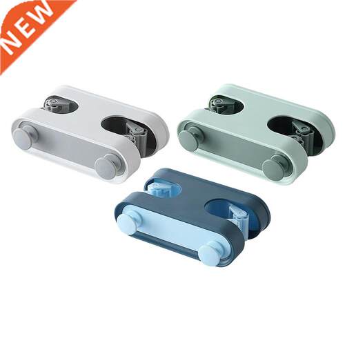 Bathroom Mop Holder Hangers Organzer Self-adhesve Rack