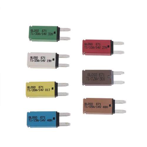 5-30A Mini Fuse Pins ATM Automotive Circuit Breaker Blade