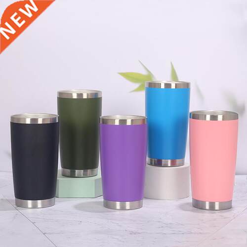 20oz Thermal Beer Mug Cups Stainless Steel Coffee Thermos Wa