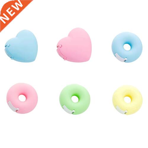 Creative Plastic Portable Tape Dispenser Cartoon Colorful Ro