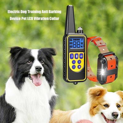 800yd Electric Remote Dog Training Collar Waterproof Recharg