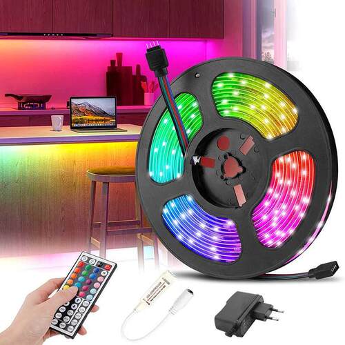 LED Strip Lights Bar Bluetooth Infrared 44 Key RGB 5050 Fita