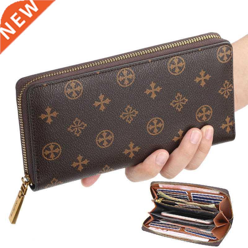2020 Retro Women's Wallet and Purse Multi-functional Long Pu
