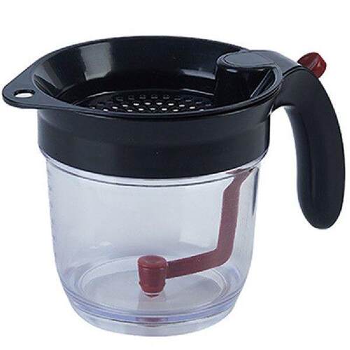 Kitchen Tool Fat Separator With Bottom Release Fat