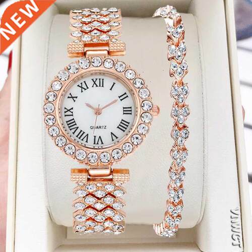 New stock! ! Women Bracelet Watches Steel belt Love Steel be