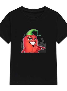 Children's 100% Cotton T Shirts Merch EdisonPts Casual Famil