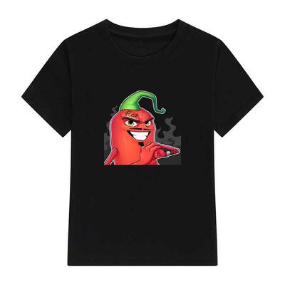 Children's 100% Cotton T Shirts Merch EdisonPts Casual Famil