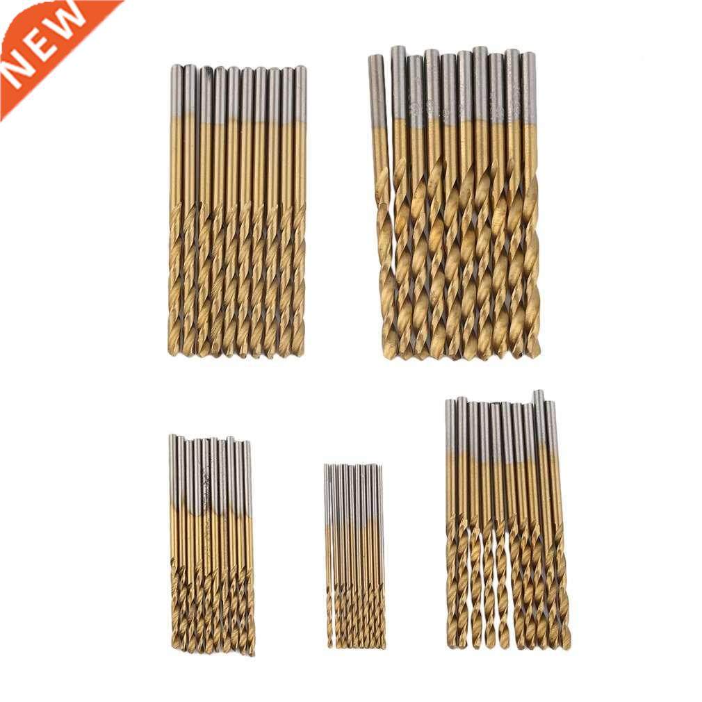 50pc metal drill bit set h metric twist drills 1mm-3mm drill