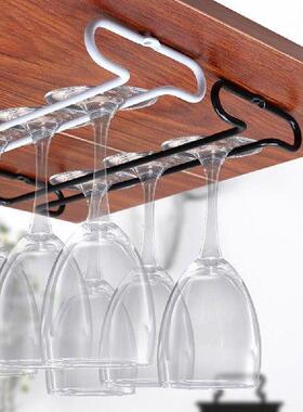 High Quality Useful Iron Wine Rack Glass Holder Hanging Bar