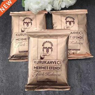 Turkish Coffee Kurukahveci Mehmet Efendi Set of 3 x100 Gr Sa