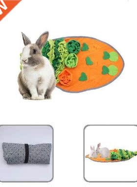 Hide Food Skin-friendly Pet Sniffing Mat Plush Toy for