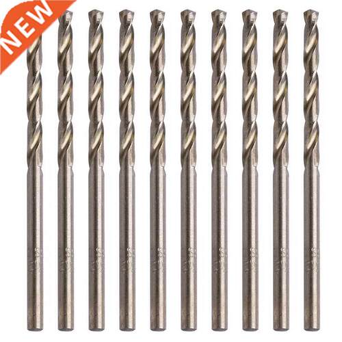 10Pcs/Set 3.2mm M35 Triangle Shank HSS-Co Cobalt Twist Drill