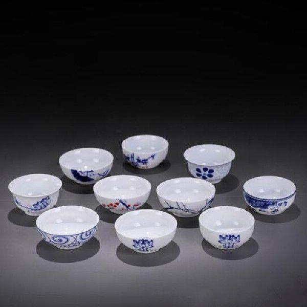 10pcs/set Chinese Kung Fu Drinkwe Kitchen Drinking Tool