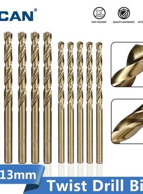 1.0-13mm HSS M35 Cobalt Coated Twi Drill Bit Wood/Metal Ho