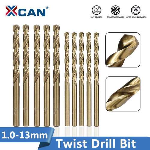 1.0-13mm HSS M35 Cobalt Coated Twi Drill Bit Wood/Metal Ho