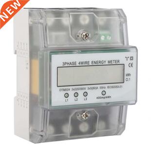 Electric Power Tester 220/380V 5-80A Energy Consumption Digi