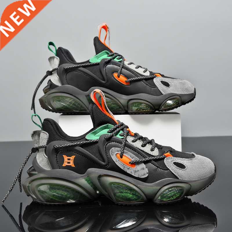 2022 Fashion Advanced Man Chunky Gym Sneakers High ElasticTe