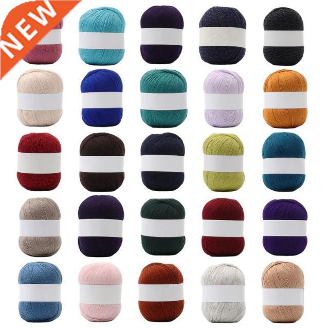 3 Sets Plush Cashmere Yarn 50g+20g/set Anti-pilling DIY Hand