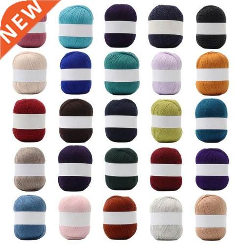 3 Sets Plush Cashmere Yarn 50g+20g/set Anti-pilling DIY Hand