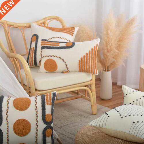 Bohemian Pillow Small Square Bedroom Home Car Sofa Back