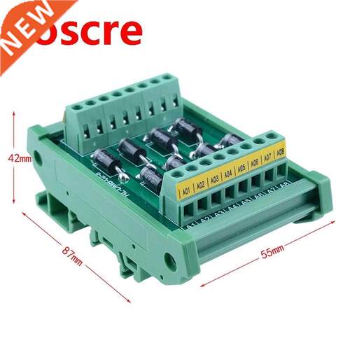 3 Amp 1000V 8 Individual Diode Module Board, 1N5408 1000V