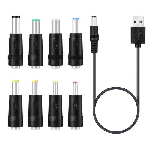 DC Charging Power Cord USB To 5521 Multifunctional Intercha