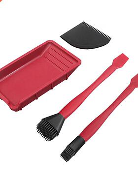 4PCS Woodworking Glue Tools Kit Silicone Glue Kit Narrow
