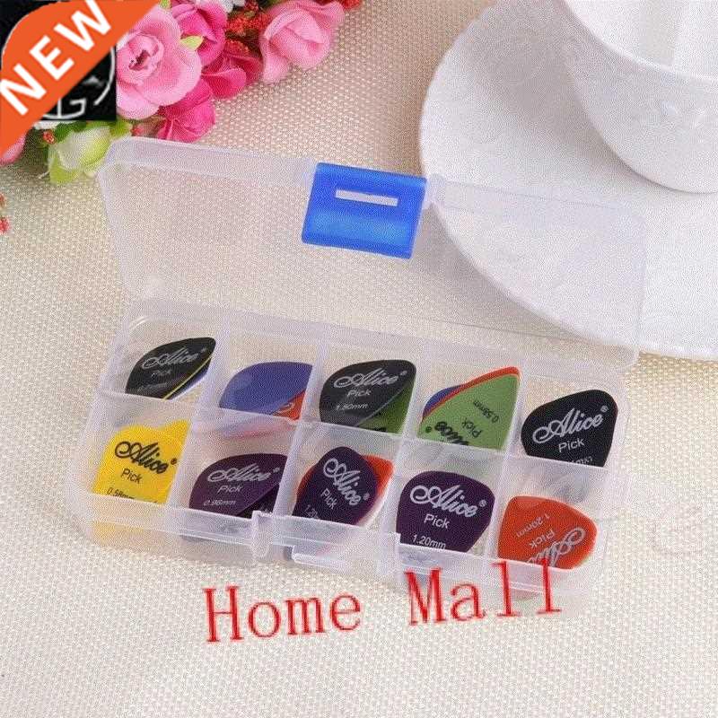 24Pcs Acoustic Electric Guitar Picks Plectrums w/ Pick Case